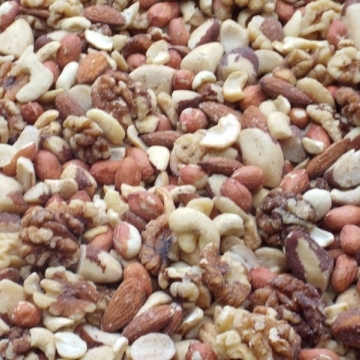 Nuts treats large quantity